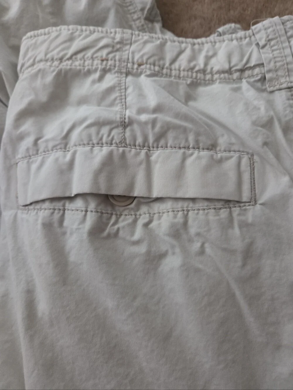 Vintage Gap Kids Boy's Cargo Shorts Size 16 Husky Tan Khaki Lot Of 2 Adjustable